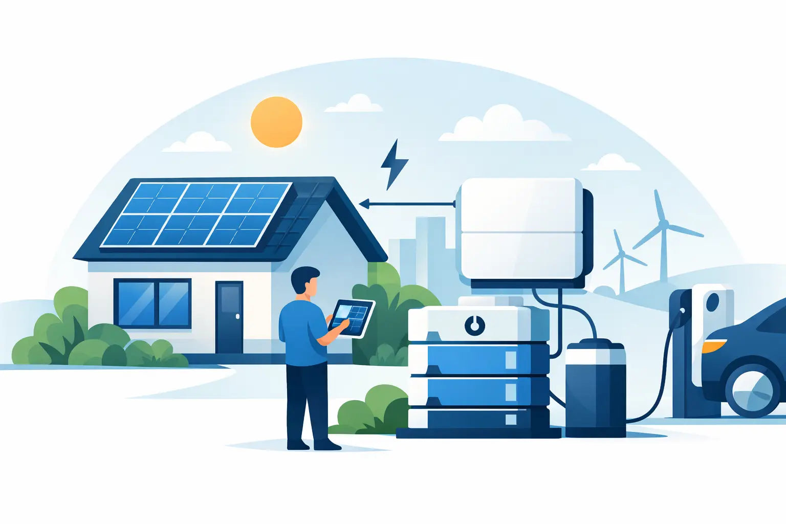 Zo store solar power at home zonder gedoe
