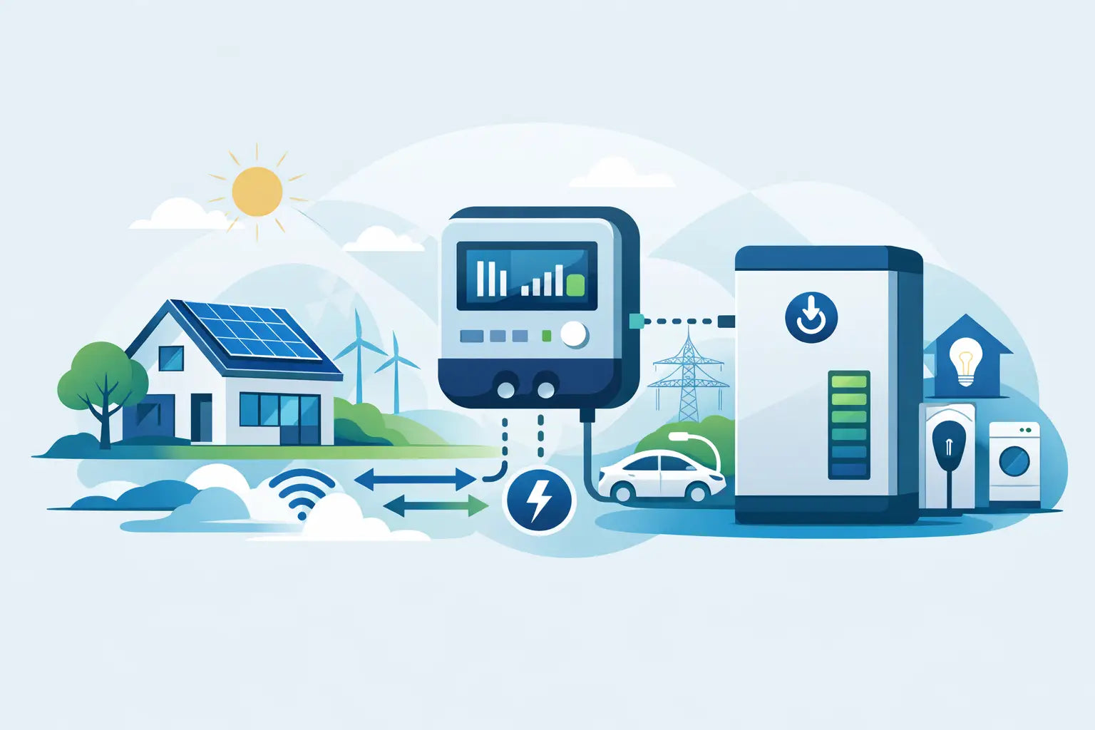 Hoe werkt P1-aansturing bij thuisbatterijen?