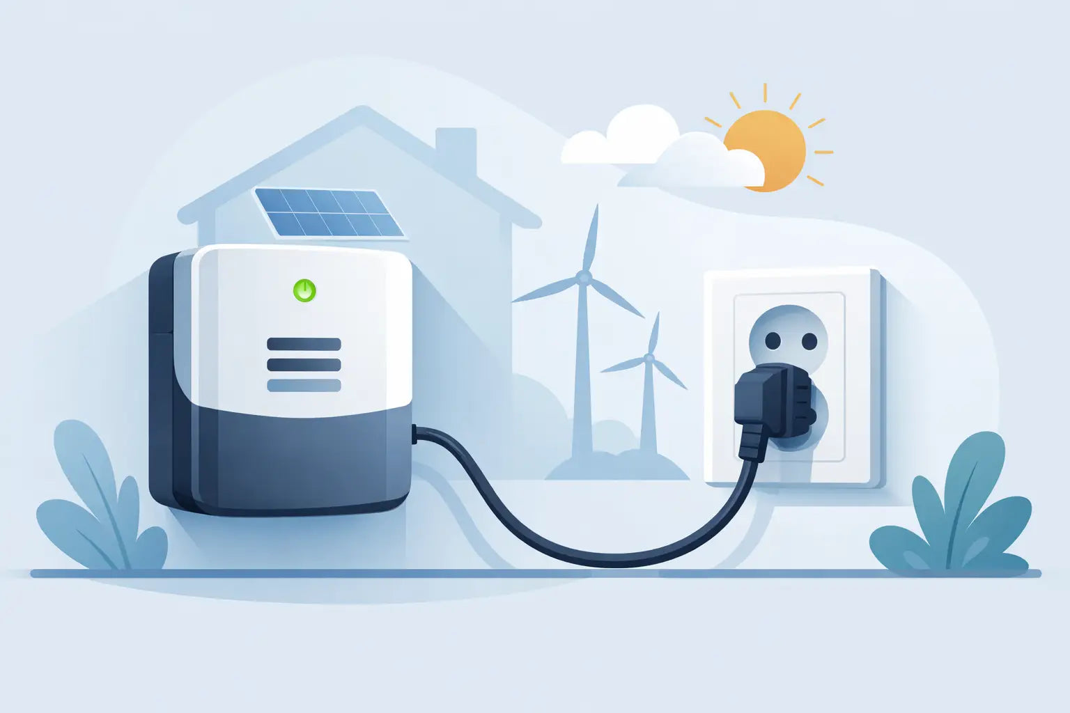Thuisbatterij aansluiten op stopcontact?