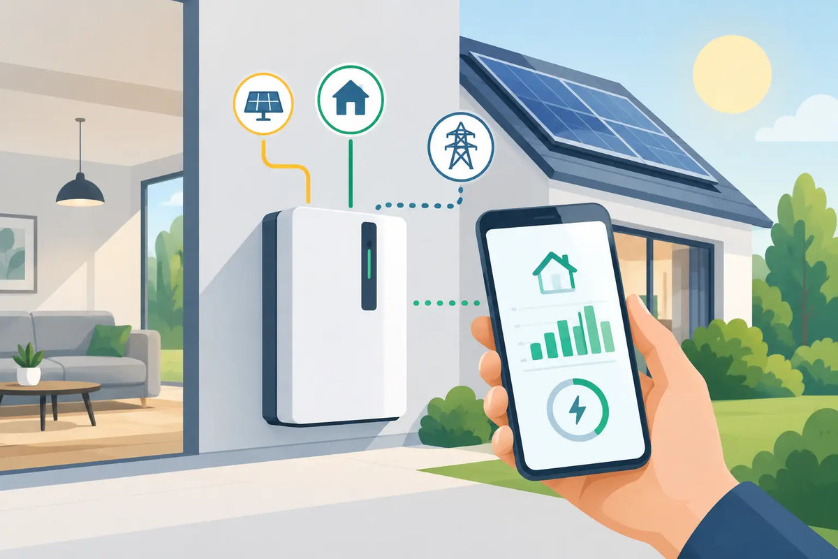 Energieverbruik meten voor batterij thuis