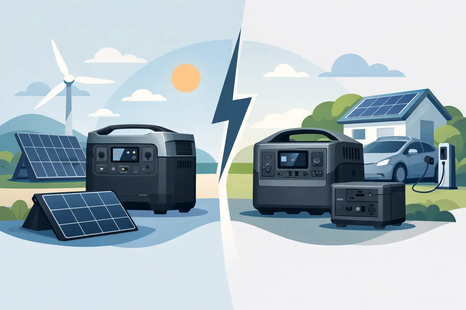 EcoFlow vs Anker SOLIX: welke kies je?