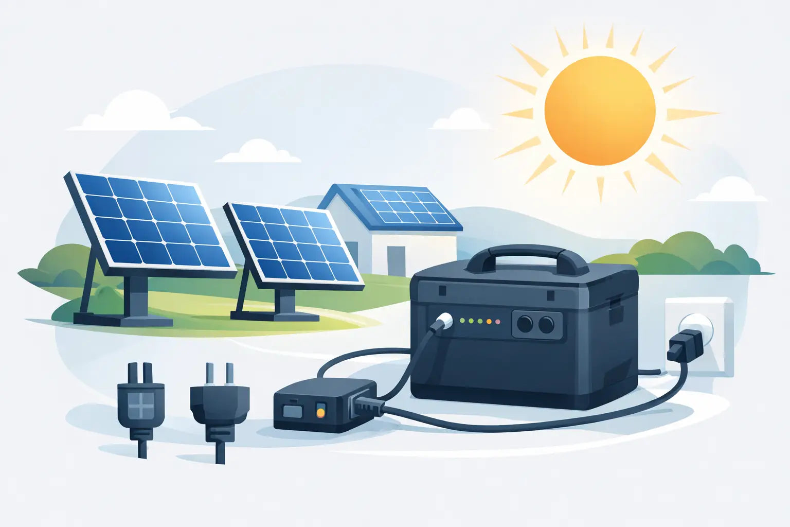 Beste plug en play accu voor zonnepanelen