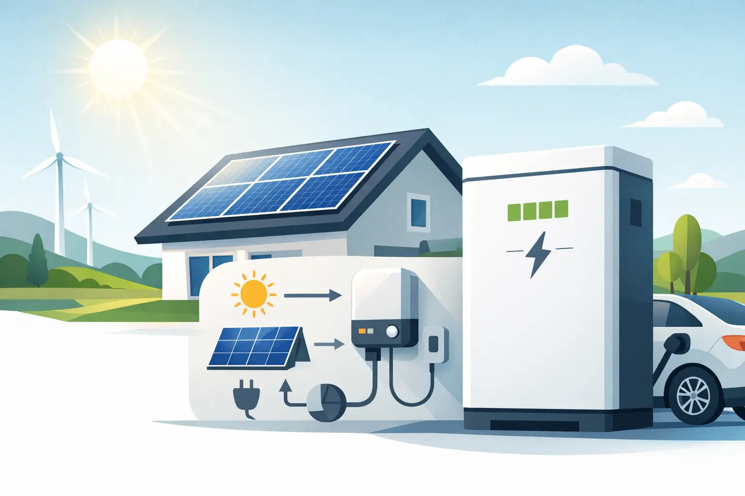Gids voor stekkerbatterij bij zonnepanelen