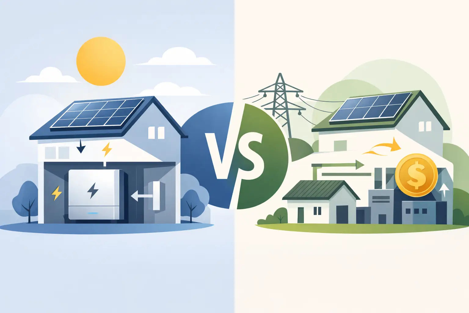 Home battery vs net metering: wat loont?