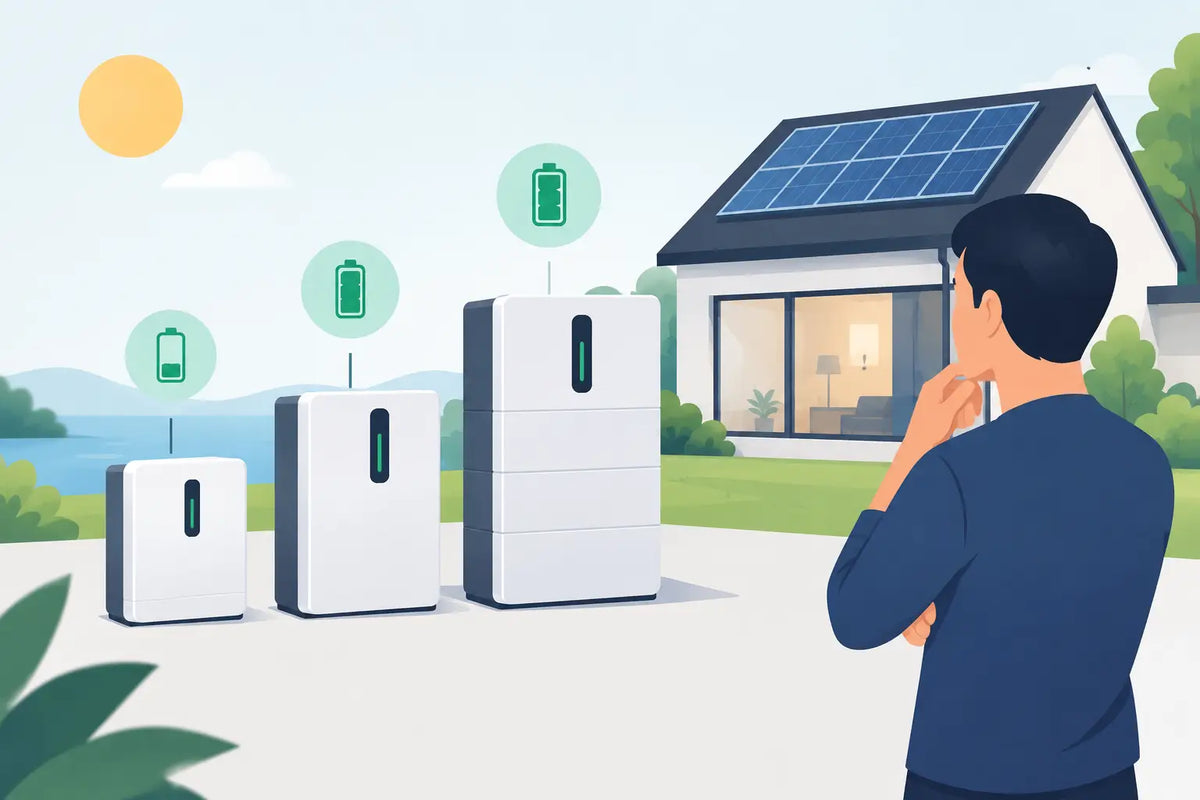 Home battery capacities vergelijken: kies slim