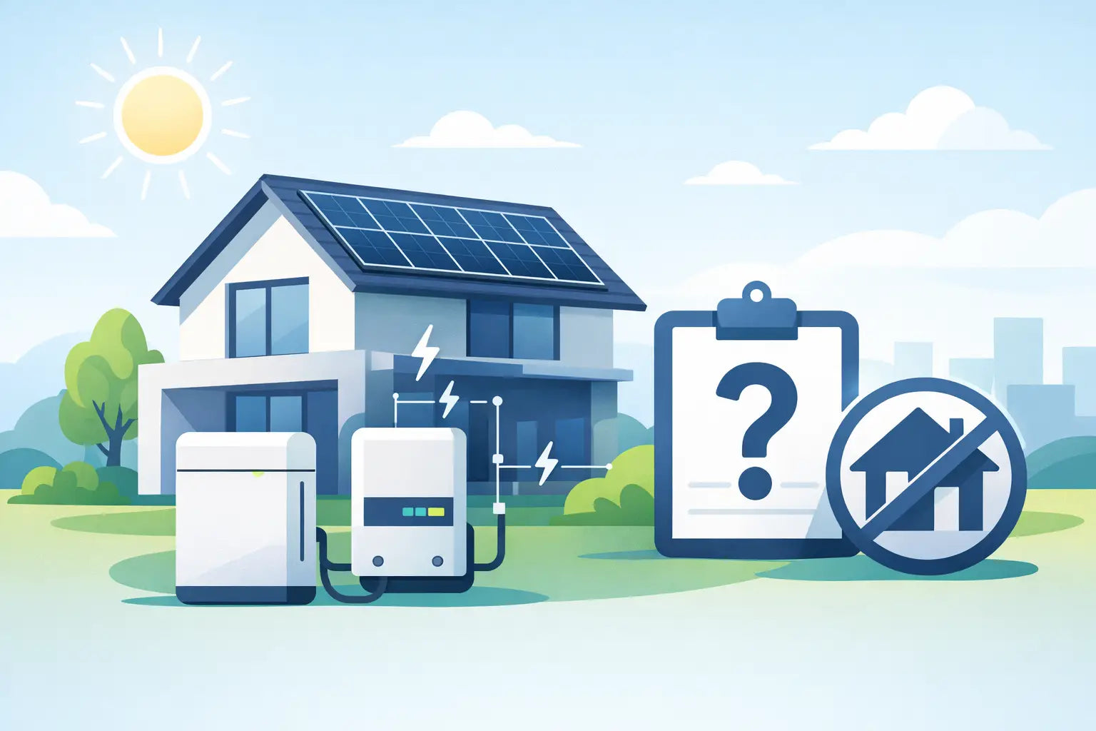 Thuisbatterij zonder vergunning: wat mag er?