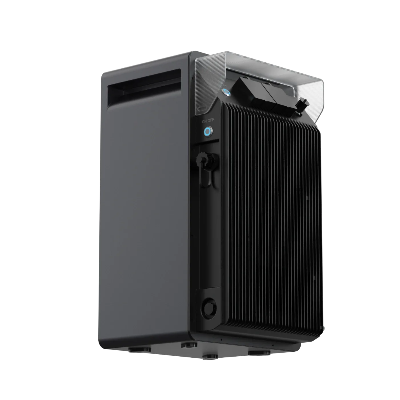CONOW Lyra 2500 AC thuisbatterij schuin vooraanzicht