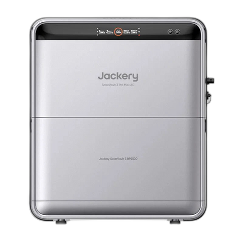 Jackery SolarVault 3 + BP2500 — 5,04 kWh plug-in thuisbatterij