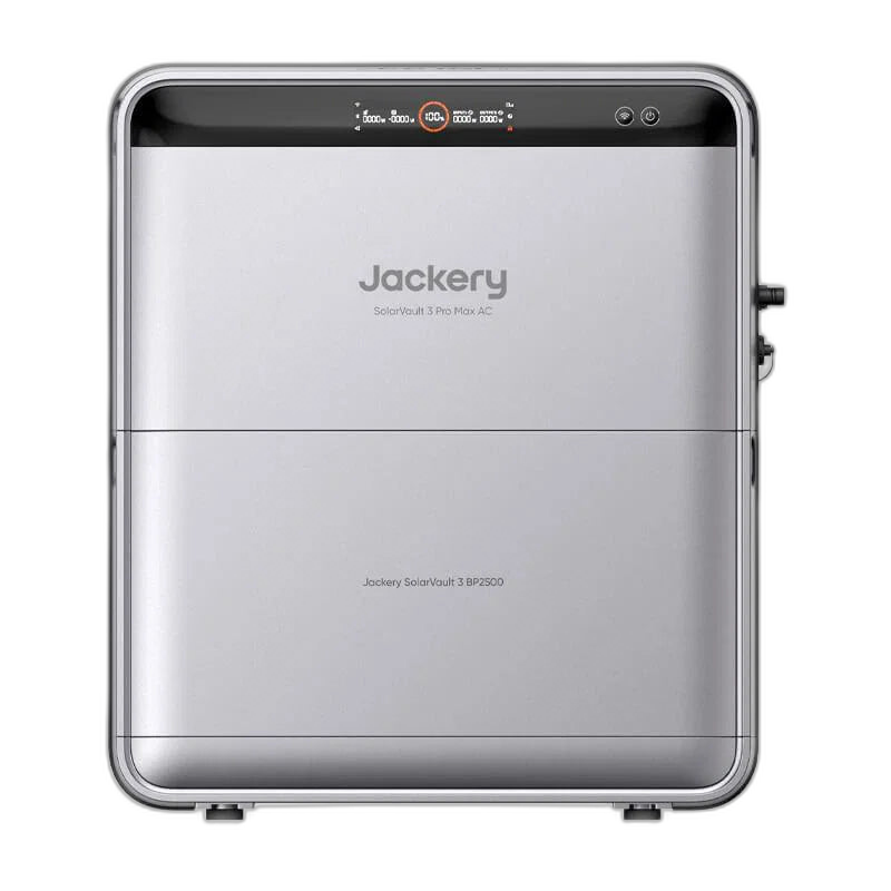 Jackery SolarVault 3 + BP2500 — 5,04 kWh plug-in thuisbatterij