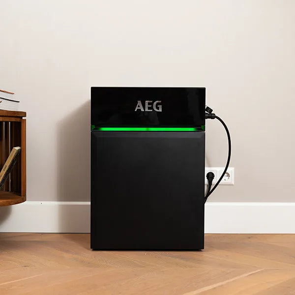 AEG thuisbatterij detail — LFP-cellen en BMS-integratie