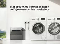 Anker Solix Solarbank 3 Pro met 3.600 W output — draait wasmachine moeiteloos