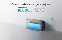 Anker Solix Solarbank Max AC — detail Schuko-aansluiting