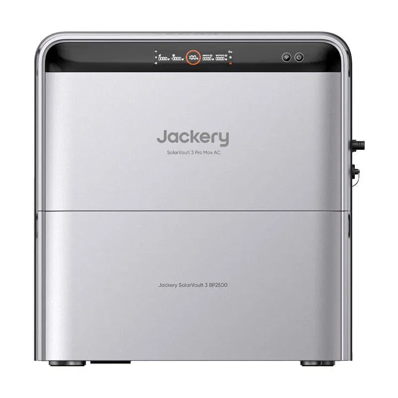 Jackery SolarVault 3 bundel — inverter en twee BP2500 batterij-modules