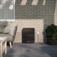Marstek Venus E 3.0 buiten opgesteld — IP65 stof- en waterspatbestendig
