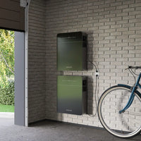 Marstek Venus E 3.0 twee units parallel in garage — uitbreidbaar tot 15,36 kWh