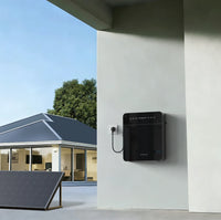 Marstek Venus E Mini zijaanzicht — 20 kg compacte thuisbatterij